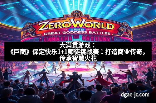 大满贯游戏：《巨商》保定快乐1+1师徒挑战赛：打造商业传奇，传承智慧火花